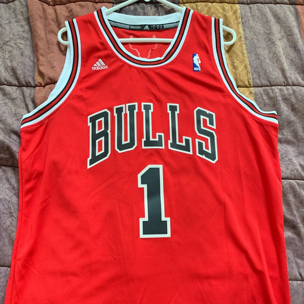 Chicago Bulls Derrick Rose Adidas Swingman Jersey